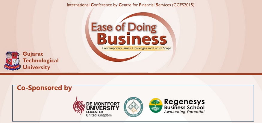 international Conference on Ease of Doing Business: Contemporary Issues,Challenges and Future Scope