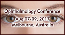 The 10th International Conference on Clinical & Surgical Ophthalmology which is going to be held during August 07-09, 2017 at Melbourne, Australia which brings together a unique and international mix of large and medium pharmaceutical, biotech and diagnostic companies, leading universities and clinical research institutions making the conference a perfect platform to share experience, foster collaborations across industry and academia, and evaluate emerging technologies across the globe. 

Conference series LLC Organizes 300+ conferences, 500+ workshops and 200+ symposiums on Clinical, Medicine, Parma and Science & Technology every year across USA, Europe, Asia, Middle East, Australia and UK.