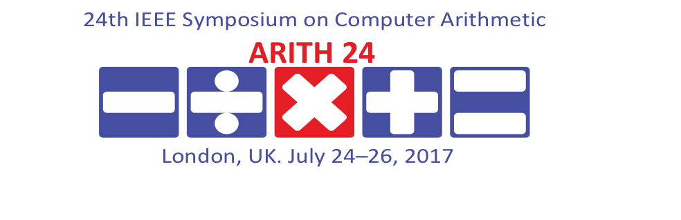 The ARITH symposia have served as the primary and reference conference for presenting scientific work on the latest research in computer arithmetic. The topics of the conference include theoretical aspects, number systems, algorithms for operations and math functions, implementations, validation, and applications of computer arithmetic.