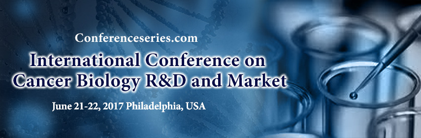 Conference Series LLC  invites all the participants from all over the world to attend 'International Conference on Cancer Biology R&D and Market' during June 21-22, 2017 in Philadelphia, USA which includes prompt keynote presentations, Oral talks, Poster presentations and Exhibitions. Cancer congress-2017 has the platform to fulfill the prevailing gaps in the transformation of this science of hope, to serve promptly with solutions to all in the need. Cancer 2017 will have an anticipated participation of 120+ delegates across the world to discuss the conference goal.
