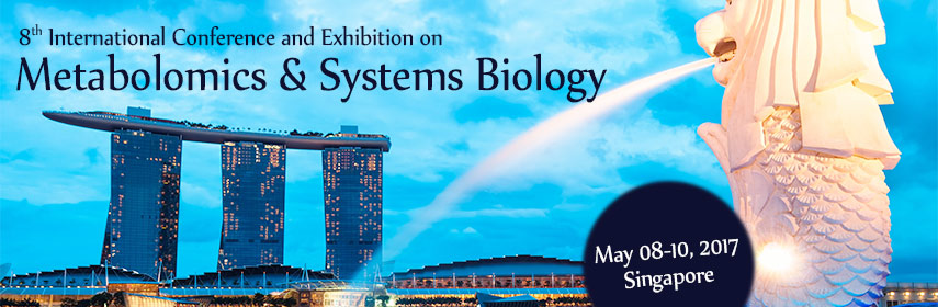 Conference Series LLC welcomes you to attend the 8th International Conference and Exhibition on Metabolomics & Systems Biology during May 08-10, 2017, Singapore. This is an excellent opportunity for the delegates from Universities and Institutes to interact with the world class Scientists. The main theme of the conference is Rise of New Era in Metabolomics Research.

Hosted by Conference Series LLC, USA this event encourages sessions on the topics like Metabolomics modeling, Proteomics, Systems Biology, Genomics, Precision Medicine, Lipidomics, LC-MS and GC-MS Techniques, Bioinformatics, Plant Metabolomics, Clinical metabolomics, computational biology, metabolomics syndrome, Nutritional Metabolomics, Therapeutic Metabolomics and more.
