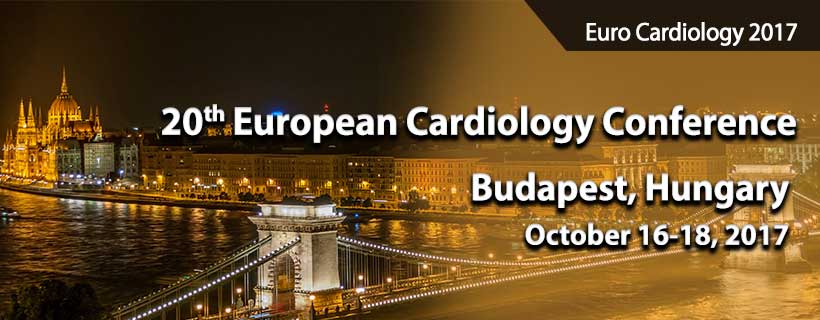 With the support of Euro Cardiology 2016 Organizing Committee Members, the 20th European Cardiology Conference is going to be held in Budapest, Hungary during October 16-18, 2017