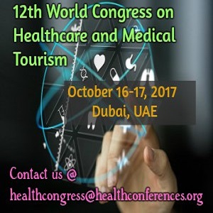 We take this opportunity in extending a warm and cordial welcome to you to be a part of the 12th World Congress on Healthcare and Medical Tourism. Health Congress 2017 conference is scheduled during October 16-17, 2017 at Dubai, UAE. Dubai Health Conference 2017 aims to gather the most elegant societies and industries along with the renowned and honourable persons form top universities across the globe.