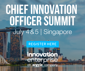 The annual Chief Innovation Officer Summit is returning to Singapore on July 4 & 5, at the Grand Copthorne Waterfront Hotel! Speakers across the two days include some of the most foremost innovators of Product, Technology, Growth, R&D, Marketing and Design from various industries. 

The summit offers a unique opportunity to learn from the best minds on how to harness innovation to maintain a competitive business advantages while meet the sharpest minds leading the next wave of innovation.