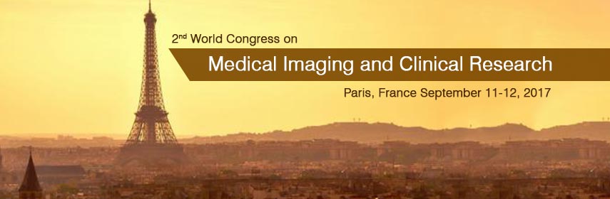Conferences invites all the participants from all over the world to attend 2nd World Congress on Medical Imaging and Clinical Research during Sep 11-12, 2017  in Paris, which includes prompt Keynote presentations, Oral talks, Poster presentations and Exhibitions.
Conference Website: http://clinical-medicalimaging.conferenceseries.com/