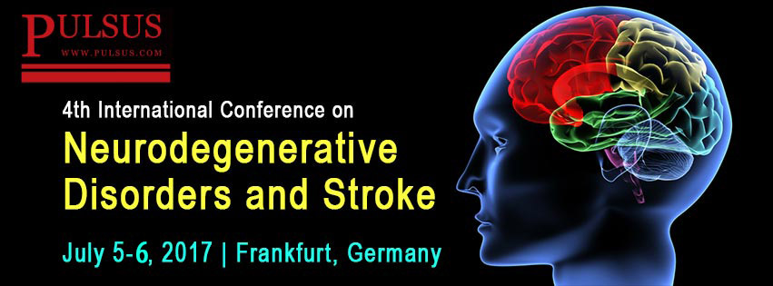 4th International Conference on Neurodegenerative Disorders and Stroke, an independently organized Neurology event happening in July 05-06, 2017 ,Frankfurt,Germany   

Neurodegenerative Disorders and Stroke 2017 is a two-day event being organized by the committee members, with an audience of about 200 in H4 Hotel Frankfurt Messe ,Oeserstraße 180, 65933 Frankfurt am Main, Germany
