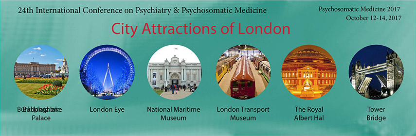Meet Inspiring Speakers and Experts at our Conference on 24th International Conference on Psychiatry and Psychosomatic Medicine 2017,London, UK. 
Explore and learn more about this World leading Event 
Contact me at : psychosomaticmedicine@psychiatrycongress.com   (or)  anneevans068@gmail.com