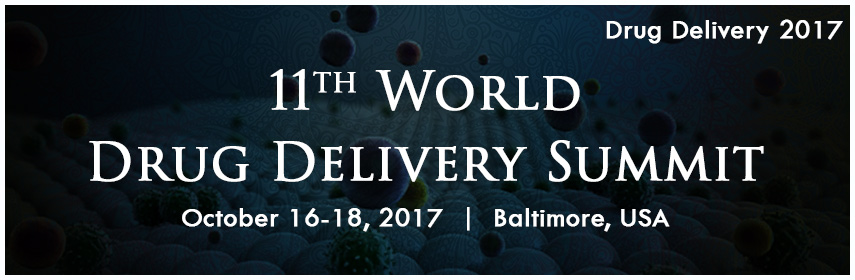 ConferenceSeries Ltd proudly announces the commencement of its 11th World Drug Delivery Summit which is going to be held during October 16-18, 2017 at Baltimore, USA. The conference highlights the theme Frontiers Innovations in Drug Delivery Technology. The event offers a best platform with its well organized scientific program to the audience which includes interactive panel discussions, keynote lectures, plenary talks and poster sessions on the topics Drug delivery, Novel Approaches on Product Development, Biopharmaceutics, vaccine drug delivery, Pharmaceutical Innovation in the 21st Century, New scientific approaches to international regulatory standards. The conference invites deligates from Leading Universities, Pharmaceutical companies,