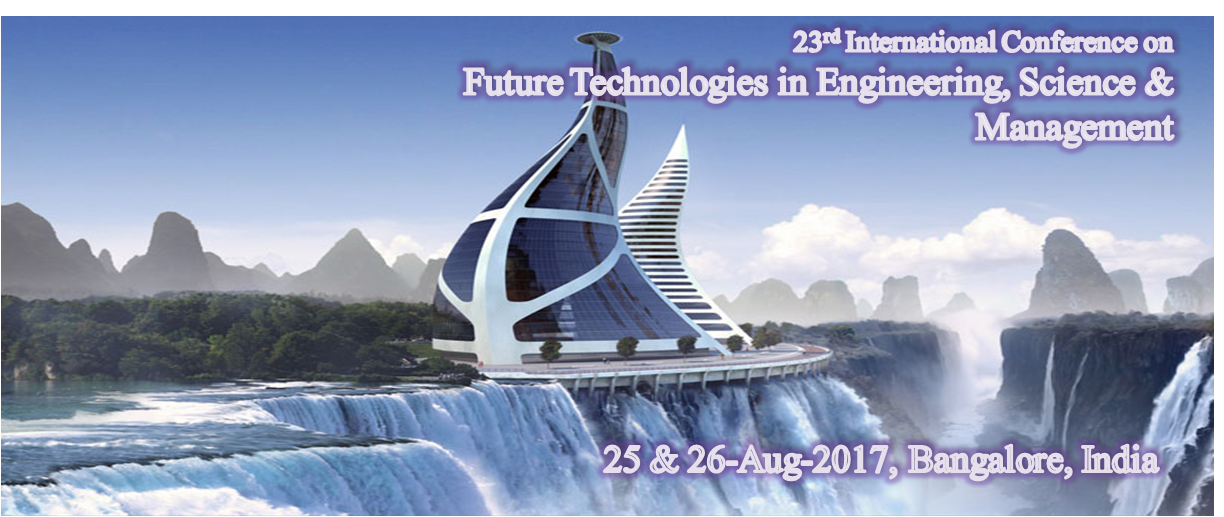 The Future Technologies is an annual conference aimed at presenting current research being carried out in the fields of Engineering, Science, and Management. All accepted papers will be published in Anna University Annexure I & II, SCOPUS, Thomson Reuters (ISI), EBSCO, Ulrich, Web of Science, Google Scholar International journals. 