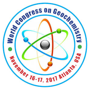 Greetings from geochemistry!!!!
It our great pleasure and honour to invite you as an Organizing Committee Member/Speaker/Delegate at the upcoming Geochemistry conference scheduled during November 16-17, 2017 in Atlanta, USA. 

Theme: Current Trends and Innovations in Geochemistry
Scientific Tracks includes Environmental geochemistry and health, Isotope geochemistry, Organic and Inorganic geochemistry, Petroleum geochemistry, Water chemistry, Soil geochemistry, Eutrophication, Applied geochemistry, Photo geochemistry, Regional geochemistry, Aqueous geochemistry, Material science, Hydro geochemistry, Atmospheric sciences, Earth Sciences, Marine geochemistry, Mineralogy, Petrology, Geology, Chemistry, Groundwater geochemistry and Biogeochemistry. 

Geochemistry 2017 International Conference mainly focuses on current developments, novel approaches and cutting edge technologies in the field of