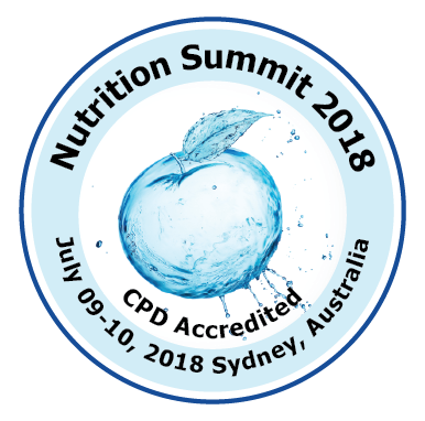 21st World Congress on Nutrition & Food Sciences being held on July 09-10, 2018 in Melbourne, Australia.