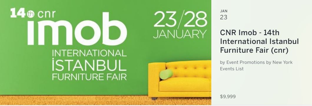 World Furniture Industry Gathers at CNR Expo İstanbul

IMOB is the junction for global buyers and sellers of the furniture industry. The fair supports furniture business to enlarge its trade volume worldwide.
14th IMOB Istanbul 2018 which is known as world third biggest furniture fair, attracts a great attention from the furniture industry professionals. IMOB will host once again the finest home furnishings, interior designs and global furniture trends between 23-28 January 2018 cooperation with MOSFED (Turkish Furniture Industrialists Federation).
IMOB gives unique opportunity to furniture companies to meet with professionals from different countries and increase their business volume for many years.
