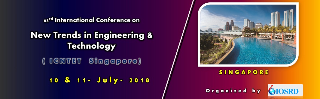 63rd International Conference on New Trends in Engineering and Technology