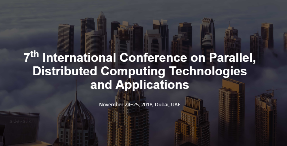 8th International Conference on Parallel, Distributed Computing Technologies and Applications (PDCTA 2019)