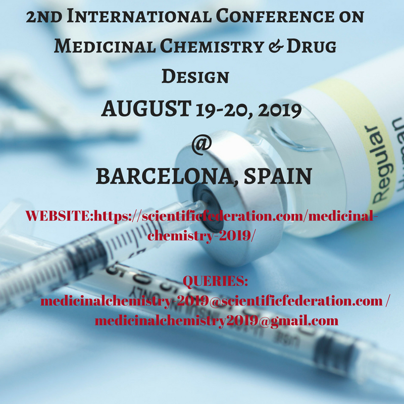 2nd International Conference on Medicinal Chemistry & Drug Design