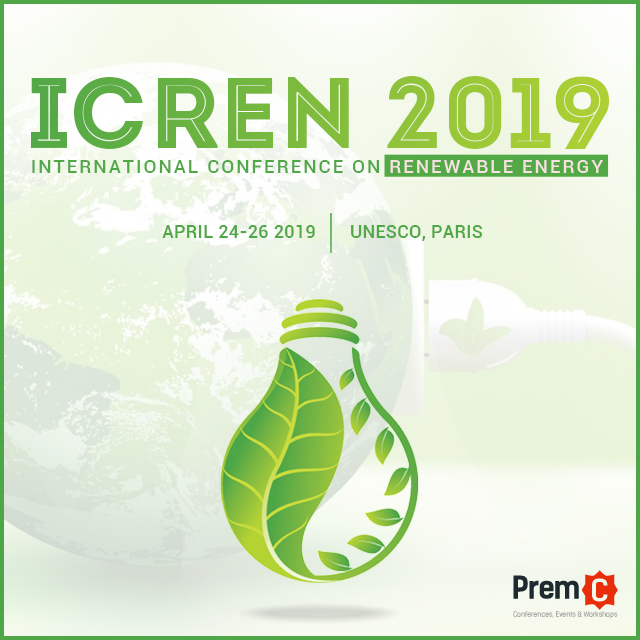 International Conference on Renewable Energy - ICREN 2019