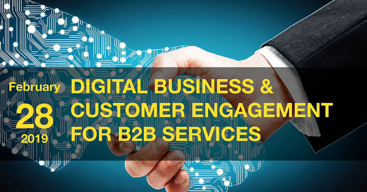 Digital Business & Customer Engagement for B2B Services