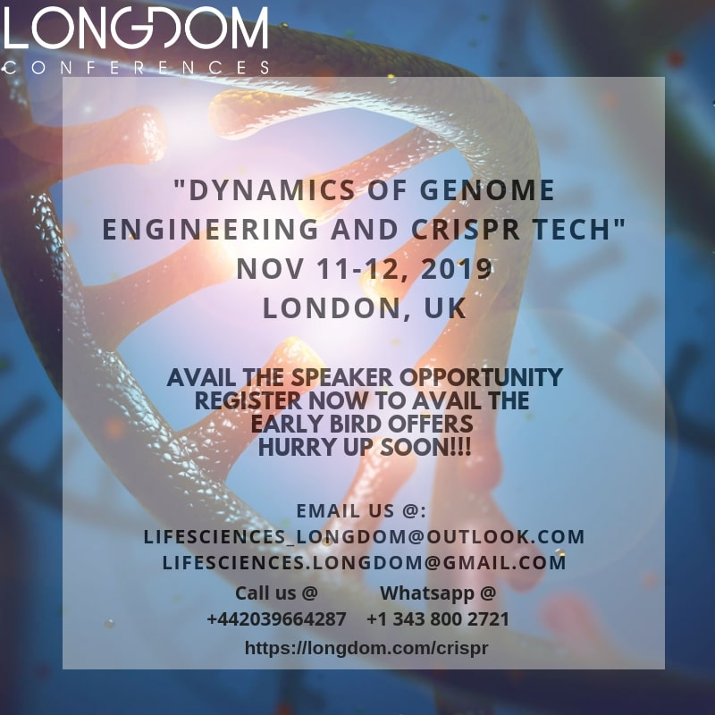 Dynamics of Genome Engineering and CRISPR Tech