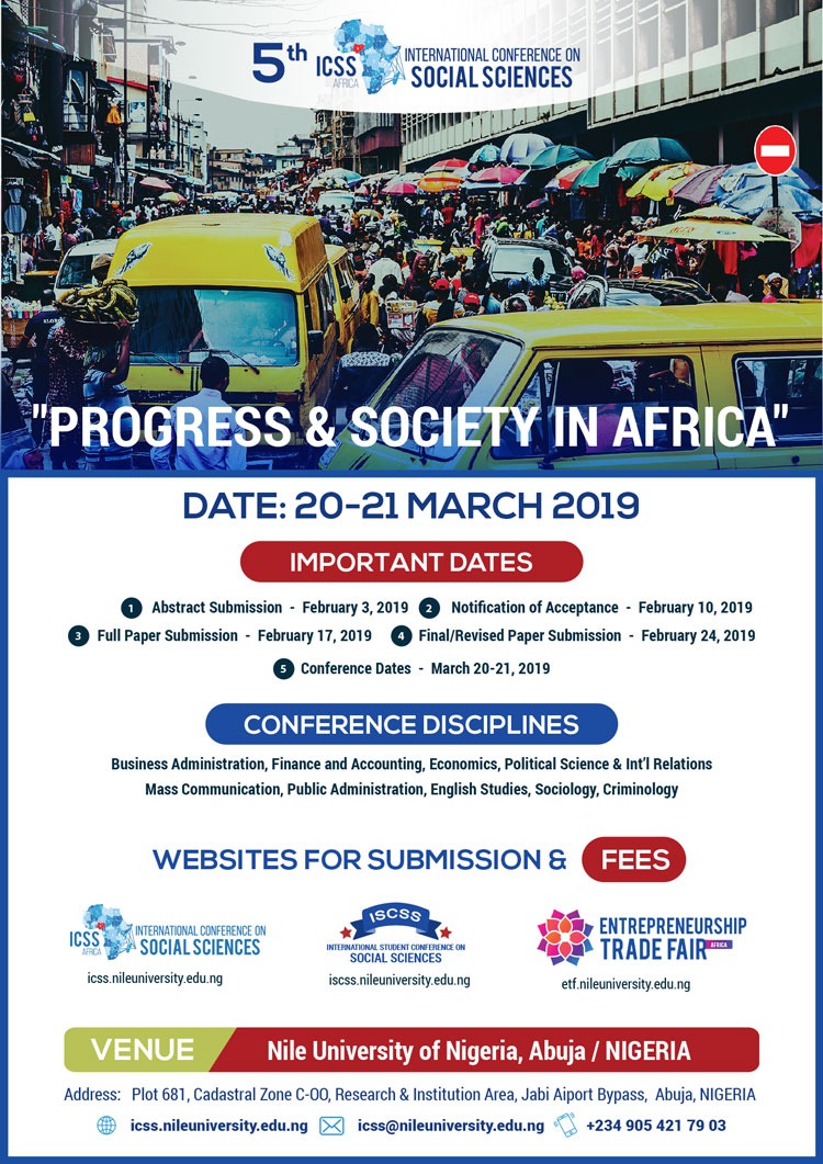 5th International Conference on Social Sciences 