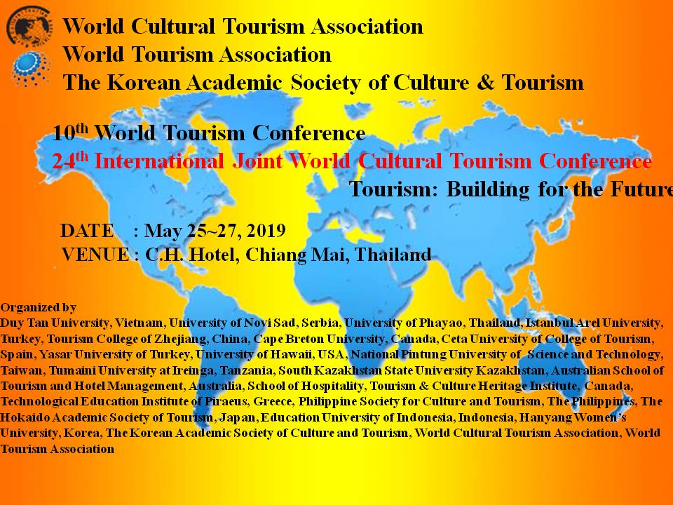 24th International Joint World Cultural Tourism Conference