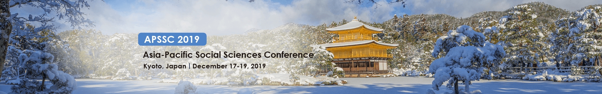 2019 Kyoto APSSC Asia-Pacific Social Science Conference