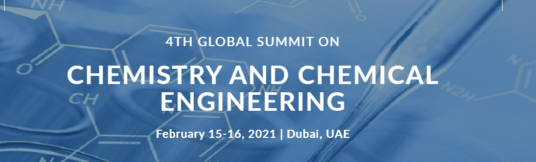 4th Global Summit on Chemistry and Chemical Engineering