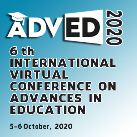 ADVED 2020- 6th International Virtual Conference on Advances in Education
