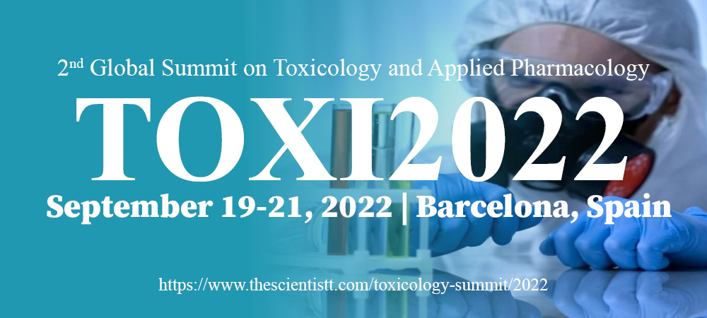 2nd Global Summit on Toxicology and Applied Pharmacology
