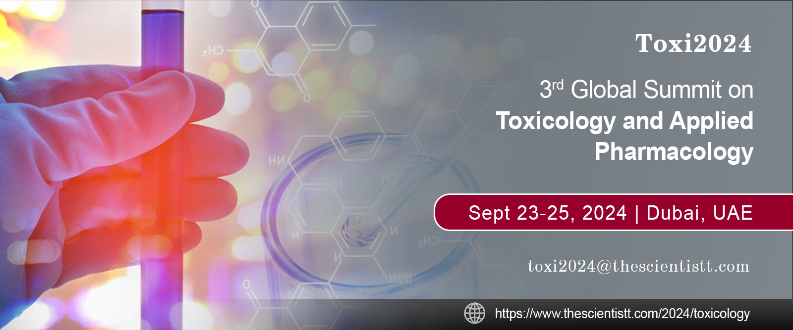 3rd Global Summit and Expo on Toxicology and Applied Pharmacology (TOXI2024)
