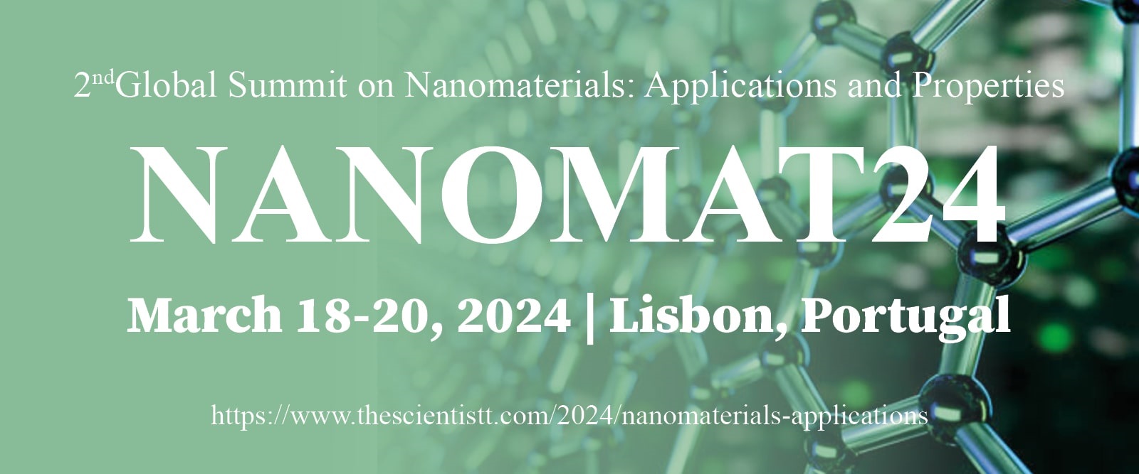  2nd Global Summit on Nanomaterials: Applications and Properties