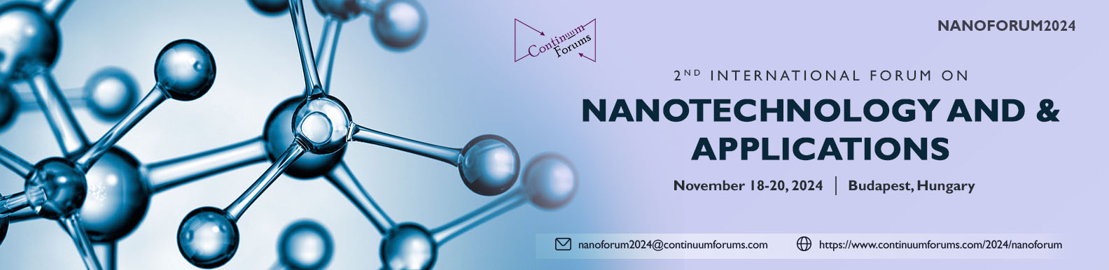 2nd International Forum on Nanotechnology and Applications
