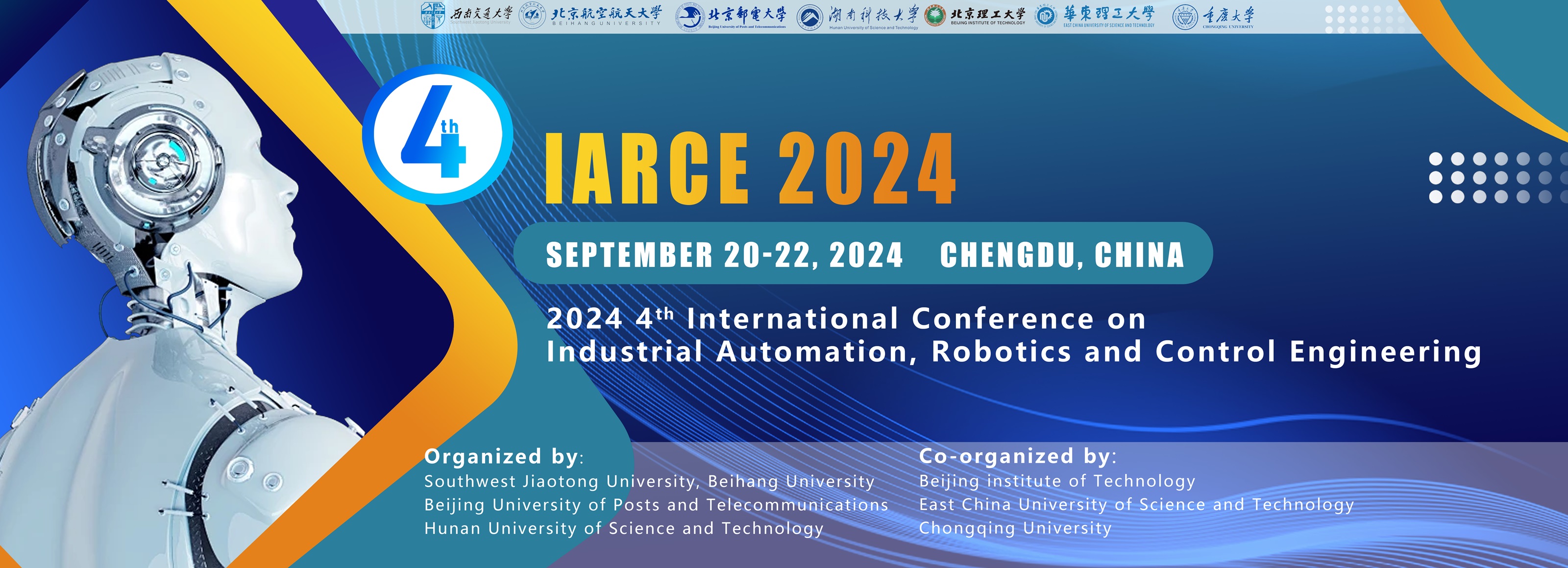 2024 4th International Conference on Industrial Automation, Robotics and Control Engineering (IARCE 2024)